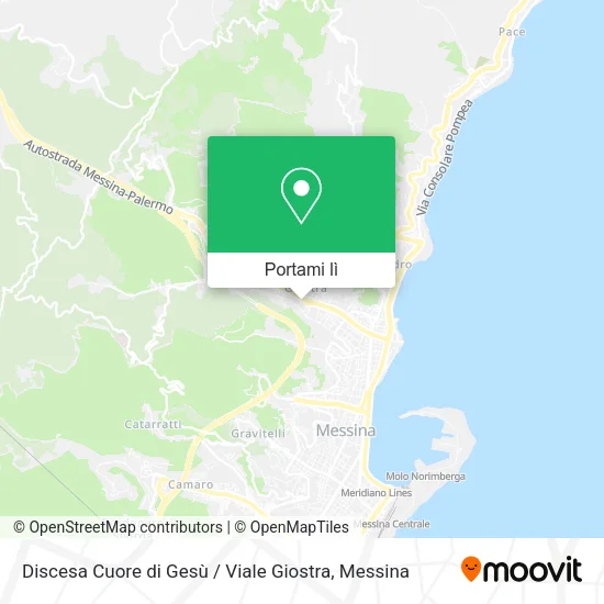 Mappa Discesa Cuore di Gesù / Viale Giostra