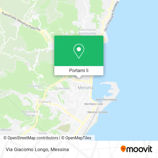 Mappa Via Giacomo Longo