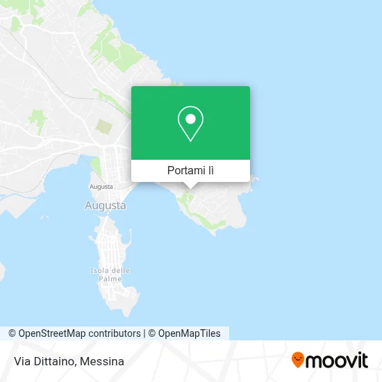 Mappa Via Dittaino