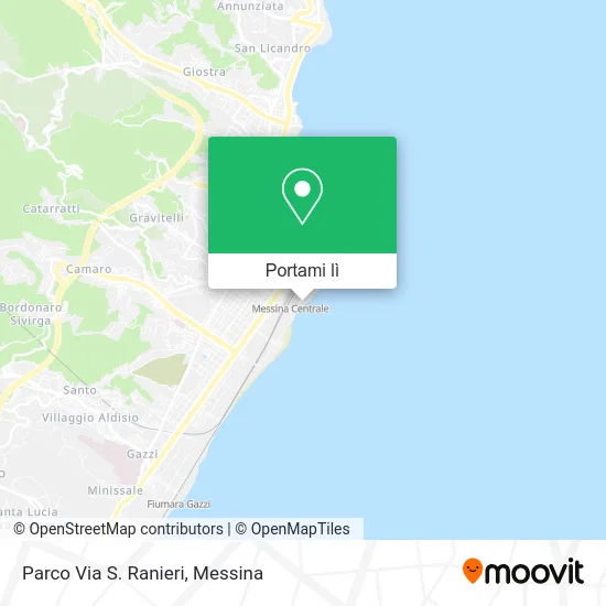 Mappa Parco Via S. Ranieri