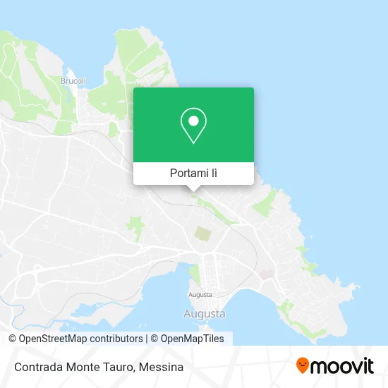 Mappa Contrada Monte Tauro