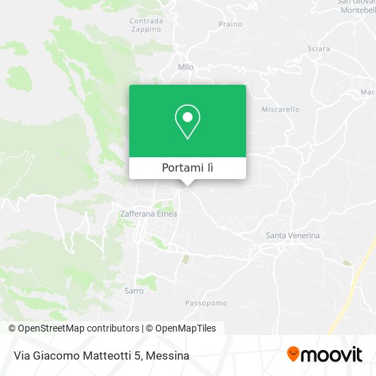 Mappa Via Giacomo Matteotti 5