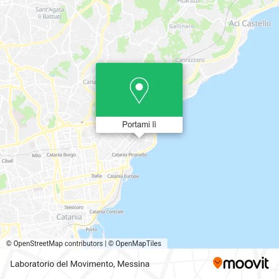 Mappa Laboratorio del Movimento