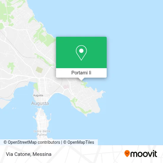 Mappa Via Catone