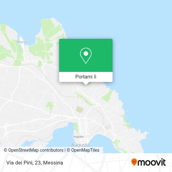 Mappa Via dei Pini, 23