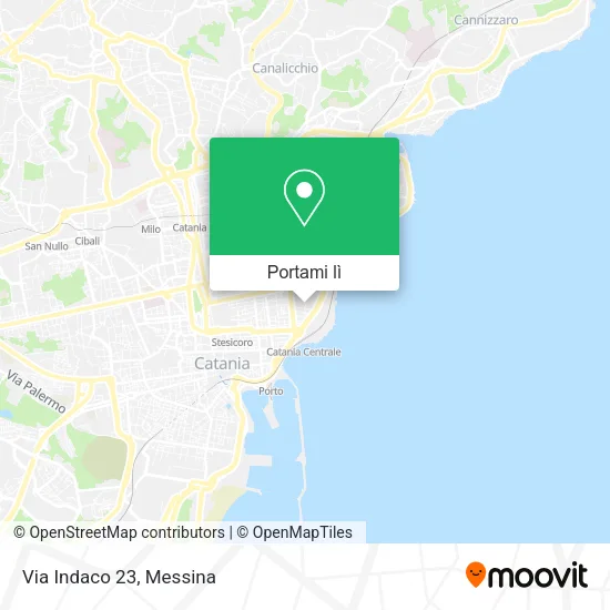 Mappa Via Indaco  23