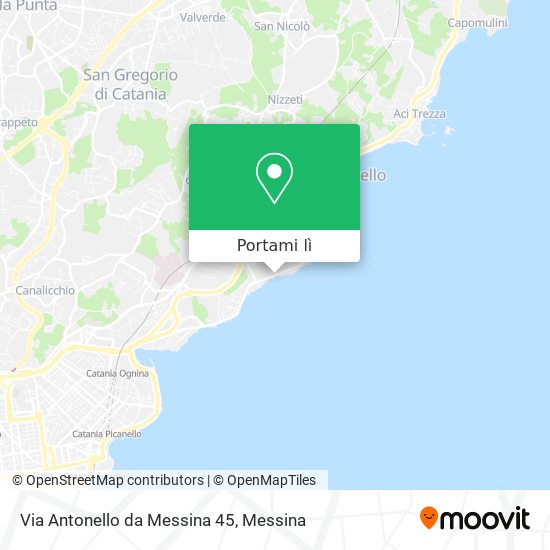 Mappa Via Antonello da Messina  45