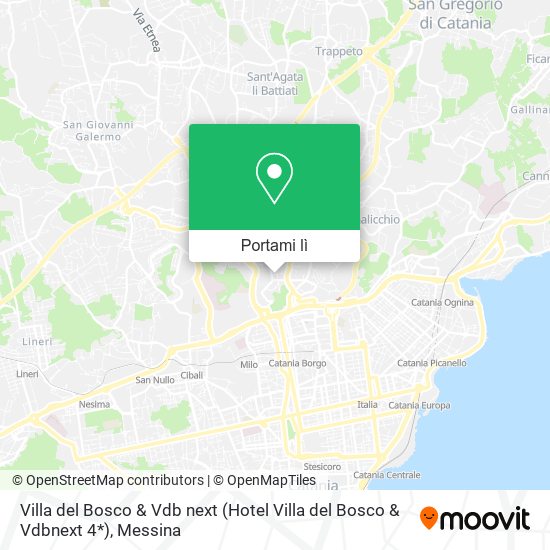 Mappa Villa del Bosco & Vdb next (Hotel Villa del Bosco & Vdbnext 4*)