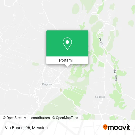 Mappa Via Bosco, 96