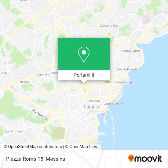Mappa Piazza Roma  18