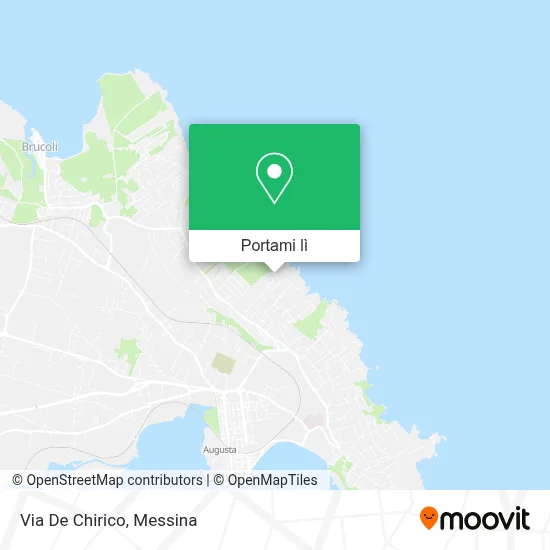 Mappa Via De Chirico