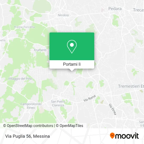 Mappa Via Puglia 56