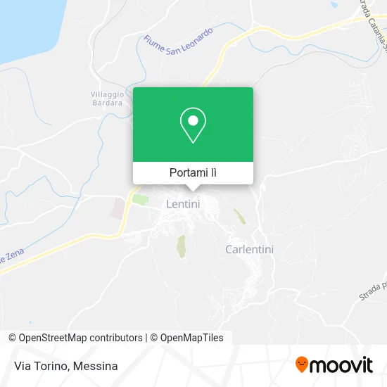 Mappa Via Torino
