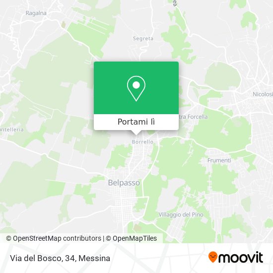 Mappa Via del Bosco, 34