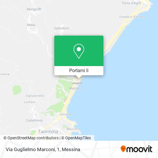 Mappa Via Guglielmo Marconi, 1