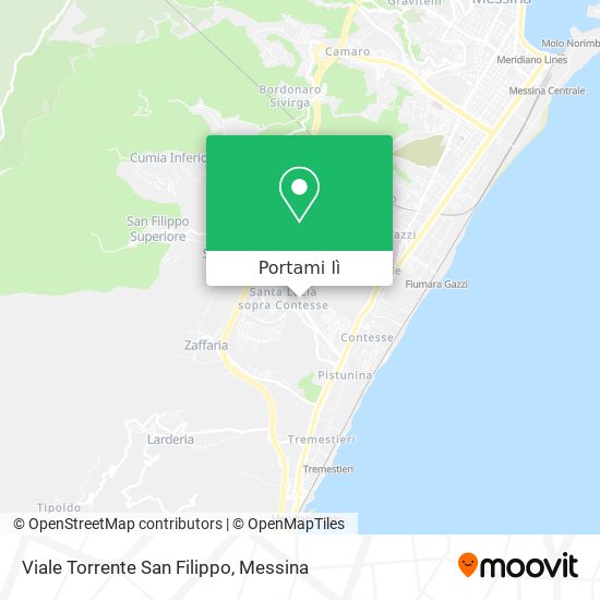 Mappa Viale Torrente San Filippo