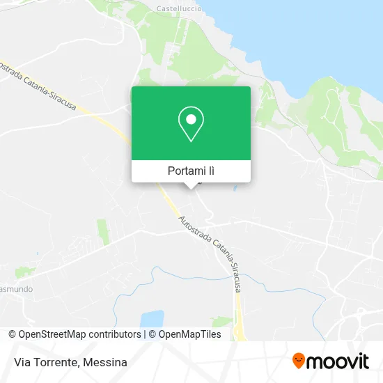 Mappa Via Torrente