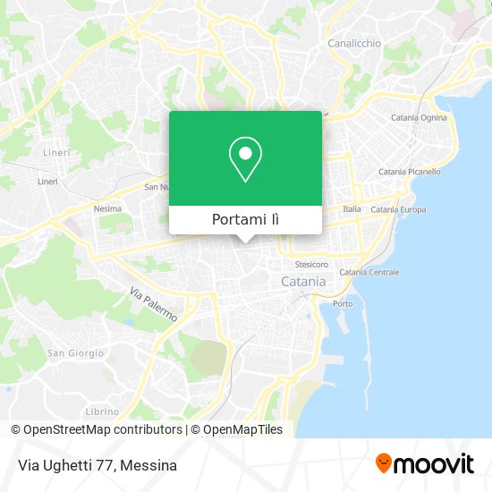 Mappa Via Ughetti 77