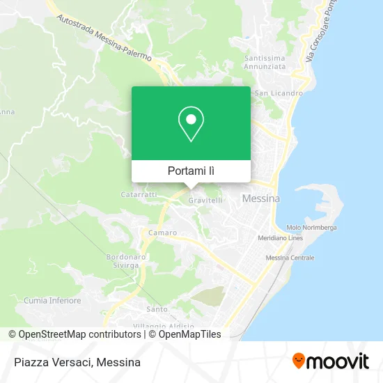 Mappa Piazza Versaci