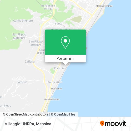 Mappa Villaggio UNRRA