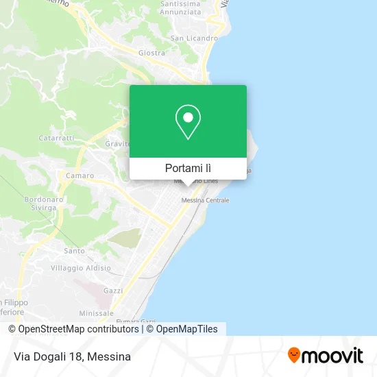 Mappa Via Dogali 18