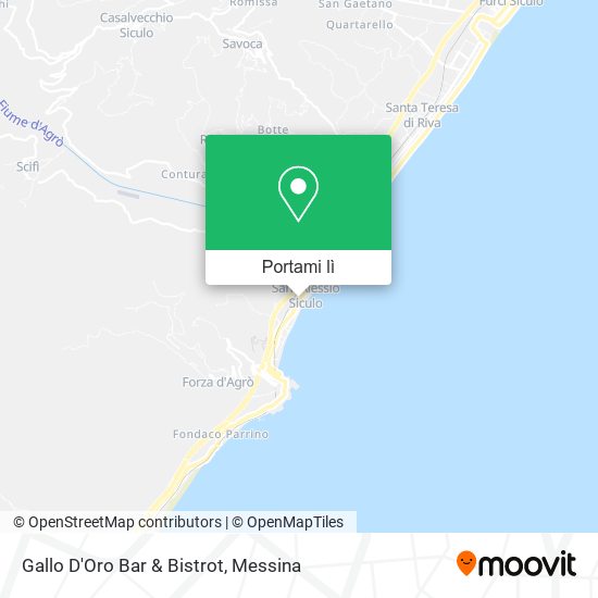 Mappa Gallo D'Oro Bar & Bistrot