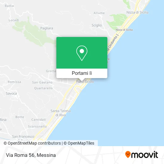 Mappa Via Roma 56