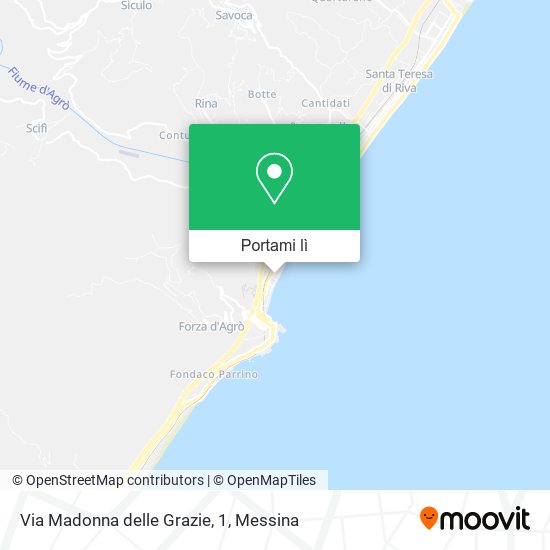 Mappa Via Madonna delle Grazie, 1