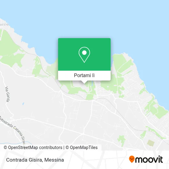 Mappa Contrada Gisira