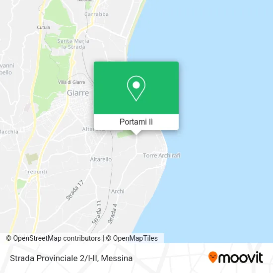 Mappa Strada Provinciale 2/I-II