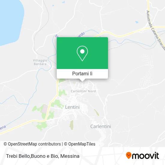 Mappa Trebi Bello,Buono e Bio