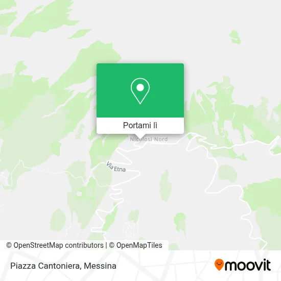 Mappa Piazza Cantoniera
