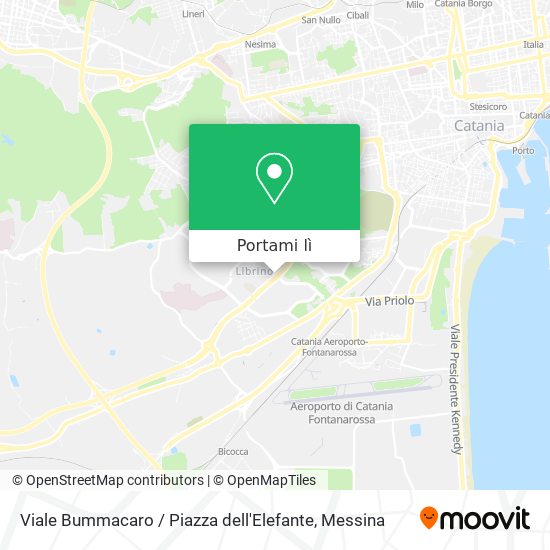 Mappa Viale Bummacaro / Piazza dell'Elefante