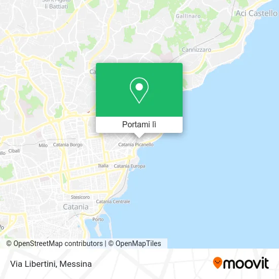 Mappa Via Libertini