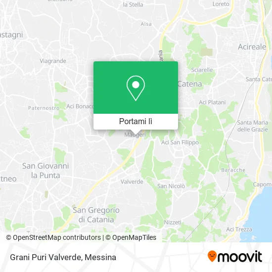 Mappa Grani Puri Valverde