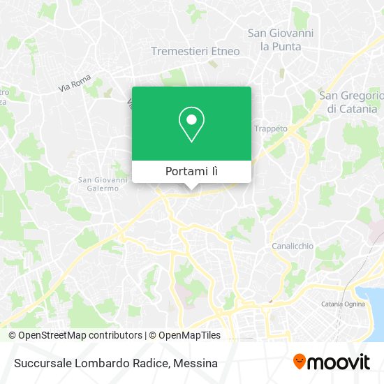 Mappa Succursale Lombardo Radice