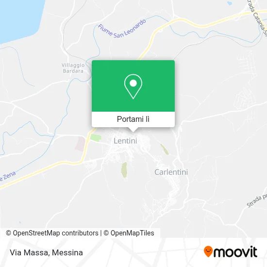 Mappa Via Massa