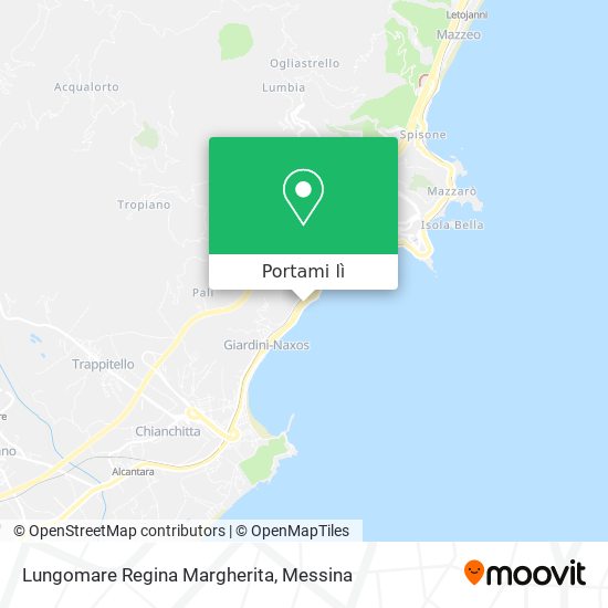 Mappa Lungomare Regina Margherita