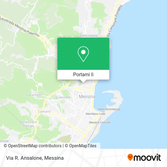 Mappa Via R. Ansalone