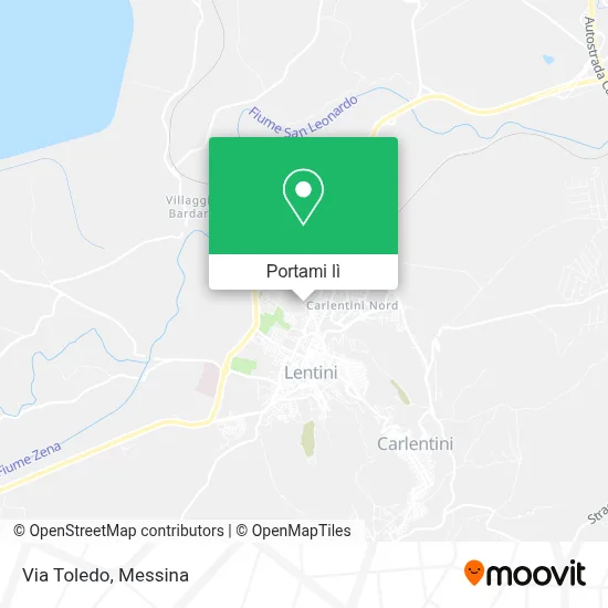 Mappa Via Toledo