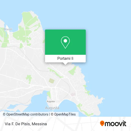 Mappa Via F. De Pisis
