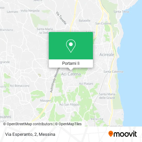 Mappa Via Esperanto, 2