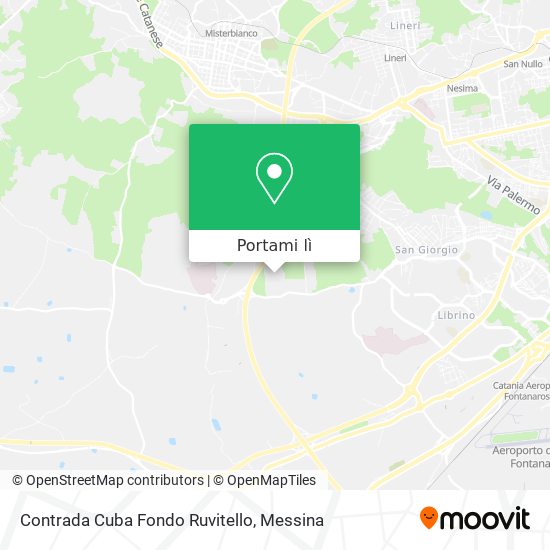 Mappa Contrada Cuba Fondo Ruvitello
