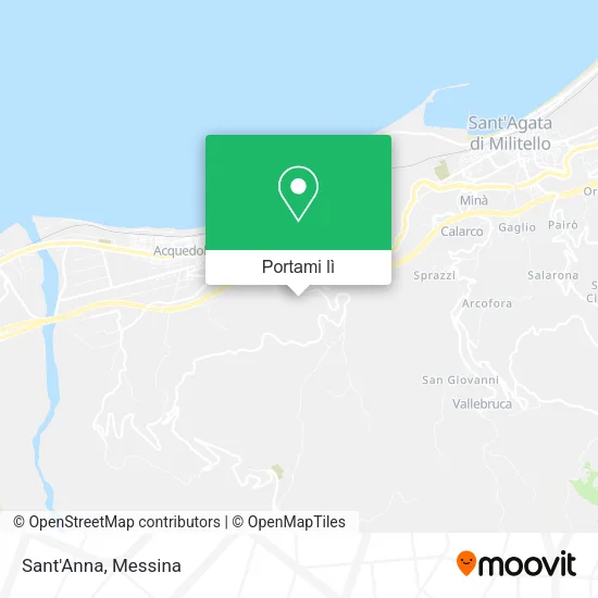 Mappa Sant'Anna