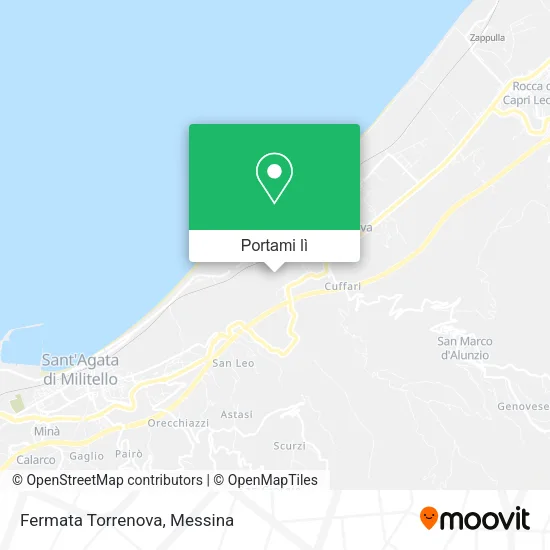 Mappa Fermata Torrenova