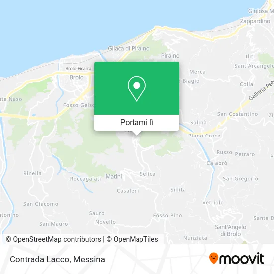 Mappa Contrada Lacco