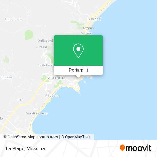 Mappa La Plage
