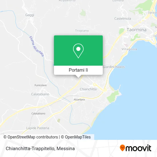 Mappa Chianchitta-Trappitello