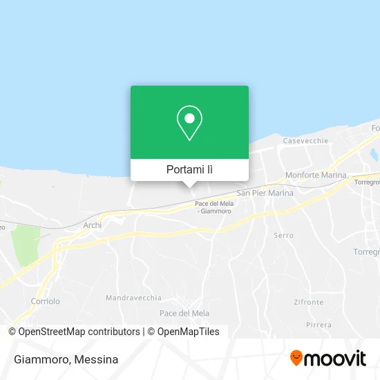 Mappa Giammoro