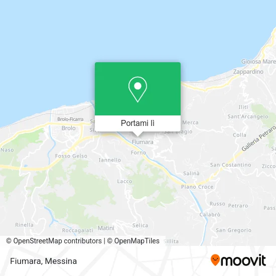 Mappa Fiumara